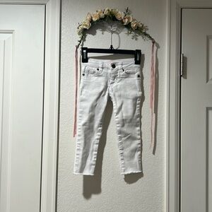 GB Girls White Denim Jeans